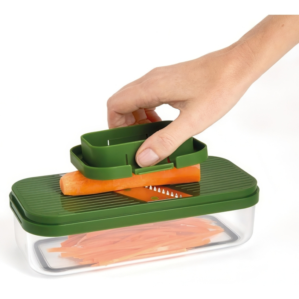 Chop, Grate and Slice, 4-IN-1 MULTI-PREP, Joseph Joseph, Green / Yellow in the group Storage / Kitchen storage at SmartaSaker.se (41058)