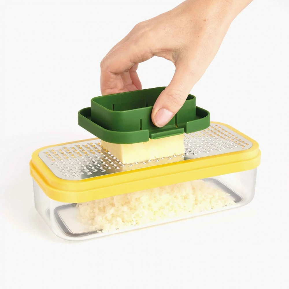 Chop, Grate and Slice, 4-IN-1 MULTI-PREP, Joseph Joseph, Green / Yellow in the group Storage / Kitchen storage at SmartaSaker.se (41058)