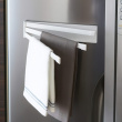 Magnetic Hanger in metal, TOWER TEA-TOWEL HOLDER, Yamazaki, White Magnetic Hanger in metal, TOWER TEA-TOWEL HOLDER, Yamazaki, White