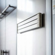 Magnetic Hanger in metal, TOWER TEA-TOWEL HOLDER, Yamazaki, White Magnetic Hanger in metal, TOWER TEA-TOWEL HOLDER, Yamazaki, White