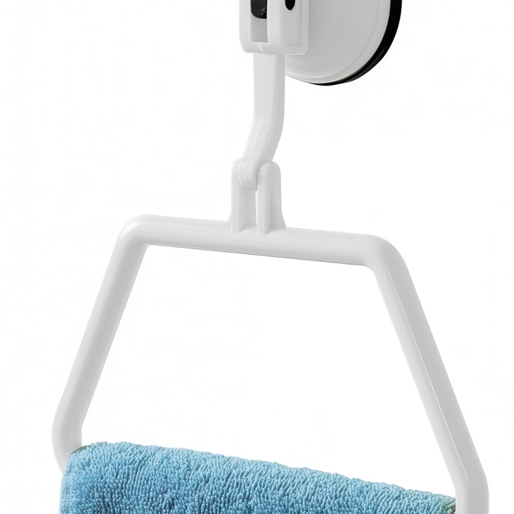Towel Holder with Suction Cups, CAMPING, Offwhite in the group Storage / Bathroom storage at SmartaSaker.se (41062)