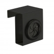 Towel holder over door, Metal, OUT DOOR, Black  Towel holder over door, Metal, OUT DOOR, Black