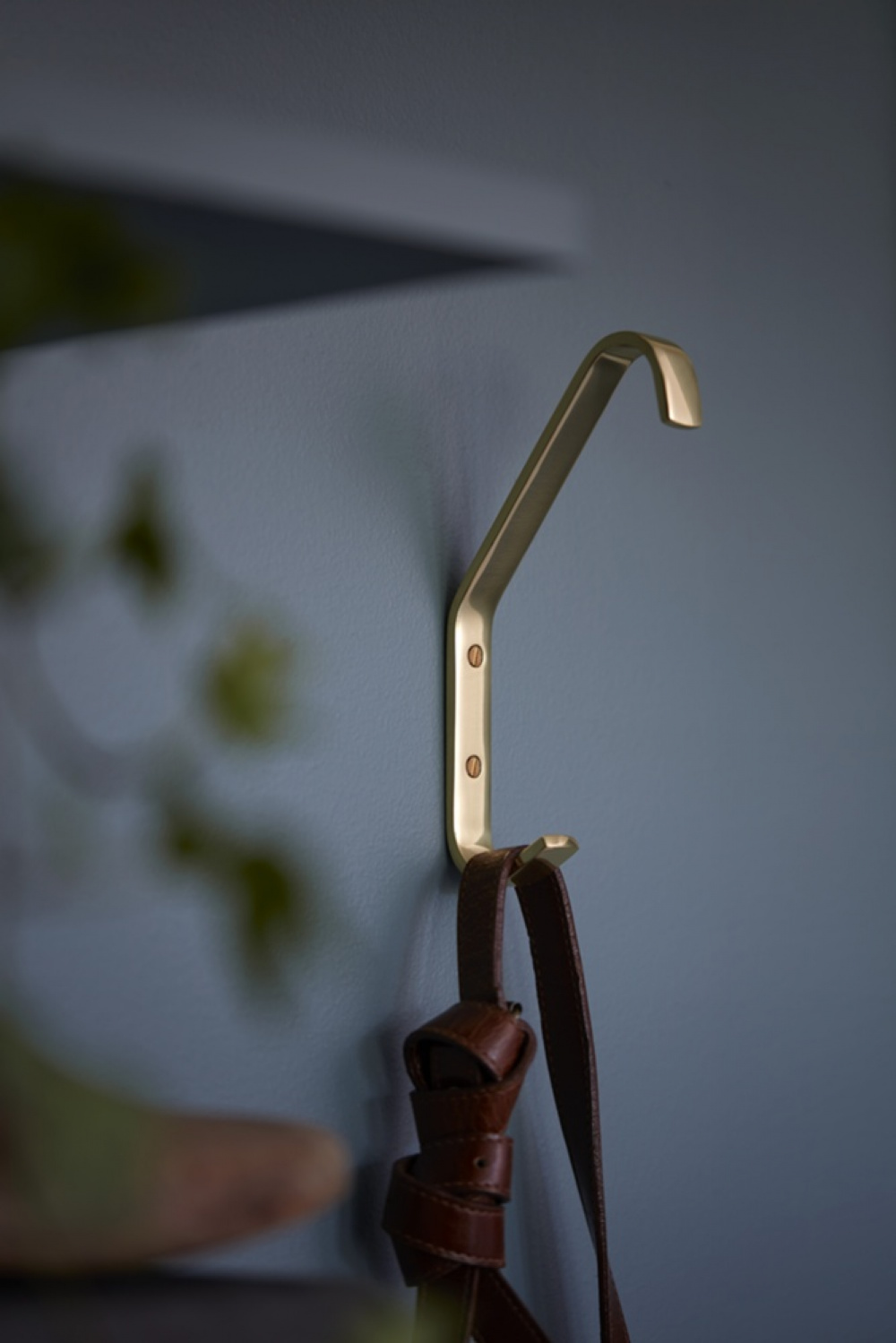 Hat hook, SKOLKROK 1020, 19 cm, Brass in the group Storage / Hallway storage / Hooks and hangers at SmartaSaker.se (41072)