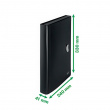 Expanding case, with 5 sections, LEITZ RECYCLE, A4, Black Expanding case, with 5 sections, LEITZ RECYCLE, A4, Black