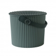 Bucket / basket with lid, MINI OMNIOUTIL, 4 L, Baked Green