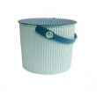 Bucket / basket with lid, LARGE OMNIOUTIL, 20L, Light Bliue Bucket / basket with lid, LARGE OMNIOUTIL, 20L, Light Bliue