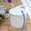 Bucket / basket with lid, MINI OMNIOUTIL, 4 L, Light Blue Bucket / basket with lid, MINI OMNIOUTIL, 4 L, Light Blue