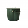 Bucket / basket with lid, MEDIUM OMNIOUTIL, 10 L, Dark Green Bucket / basket with lid, MEDIUM OMNIOUTIL, 10 L, Dark Green