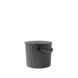 Bucket / basket with lid, MINI OMNIOUTIL, 4 L, Dark grey Bucket / basket with lid, MINI OMNIOUTIL, 4 L, Dark grey