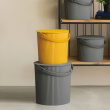 Bucket / basket with lid, MEDIUM OMNIOUTIL, 10 L, Mustard Bucket / basket with lid, MEDIUM OMNIOUTIL, 10 L, Mustard