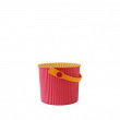 Bucket / basket with lid, MINI OMNIOUTIL, 4 L, Pink / Orange Bucket / basket with lid, MINI OMNIOUTIL, 4 L, Pink / Orange