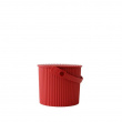 Bucket / basket with lid, MINI OMNIOUTIL, 4 L, Red
