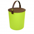 Bucket / basket with lid, LARGE OMNIOUTIL, 20L, Vivid Green Bucket / basket with lid, LARGE OMNIOUTIL, 20L, Vivid Green