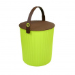 Bucket / basket with lid, MEDIUM OMNIOUTIL, 10 L, Vivid Green Bucket / basket with lid, MEDIUM OMNIOUTIL, 10 L, Vivid Green