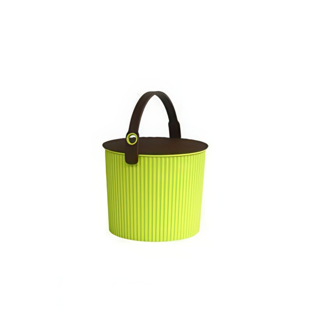 Bucket / basket with lid, MINI OMNIOUTIL, 4 L, Vivid Green in the group Storage / Storage room and garage / Baskets and buckets at SmartaSaker.se (41147)