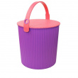 Bucket / basket with lid, LARGE OMNIOUTIL, 20L, Vivid Purple