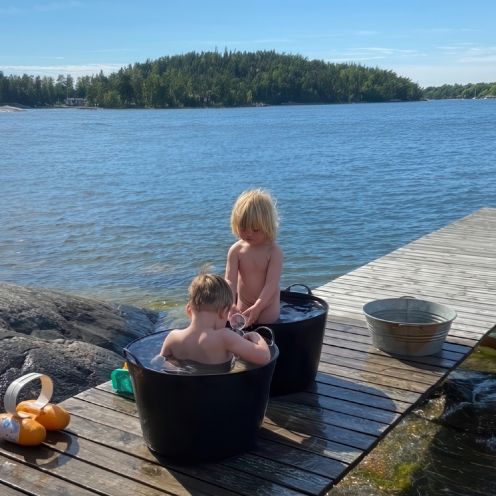 Tub 75L, tub trough in the group Storage / Storage room and garage / Baskets and buckets at SmartaSaker.se (41156)