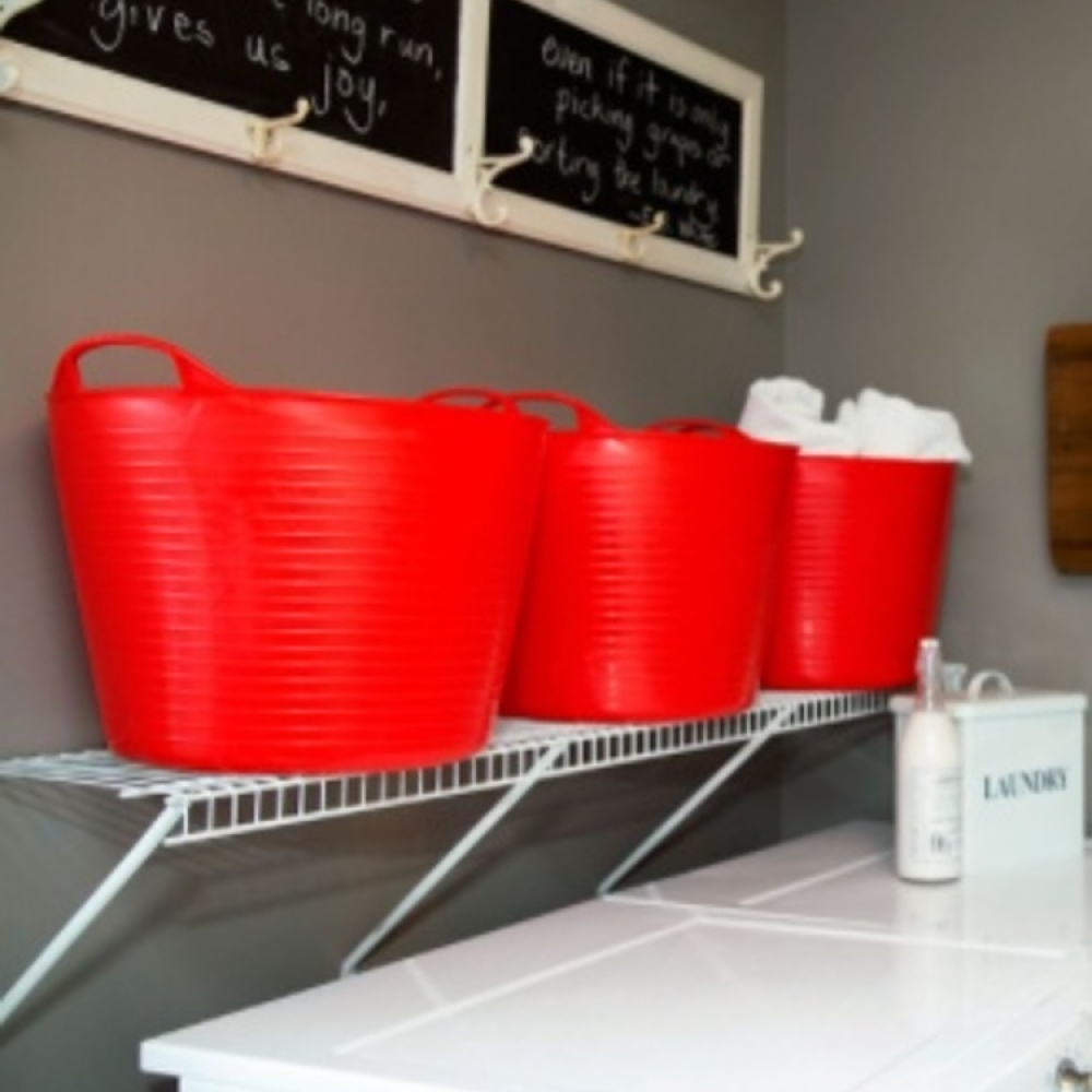 Tub 38L, tub trough in the group Storage / Storage room and garage / Baskets and buckets at SmartaSaker.se (41159)