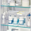 Two-Tier Organizer, THE HOME EDIT MEDICINE SHELF, 31,8 x 8,3 x H 11,4 cm, Clear Two-Tier Organizer, THE HOME EDIT MEDICINE SHELF, 31,8 x 8,3 x H 11,4 cm, Clear