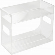 Spice Rack, LINUS CABINET ORGANIZER, 12 x 26 x 21,6 cm, Transparent Spice Rack, LINUS CABINET ORGANIZER, 12 x 26 x 21,6 cm, Transparent