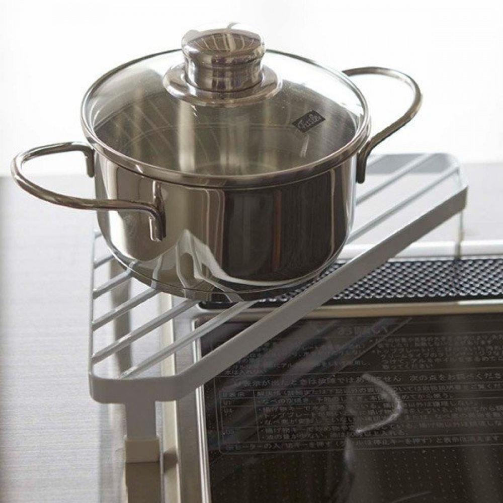 Corner Rack for Stove, TOWER, 22 x 22 x H 5 cm, Yamazaki, White in the group Storage / Kitchen storage at SmartaSaker.se (41172)