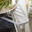 Corner Rack for Stove, TOWER, 22 x 22 x H 5 cm, Yamazaki, White Corner Rack for Stove, TOWER, 22 x 22 x H 5 cm, Yamazaki, White