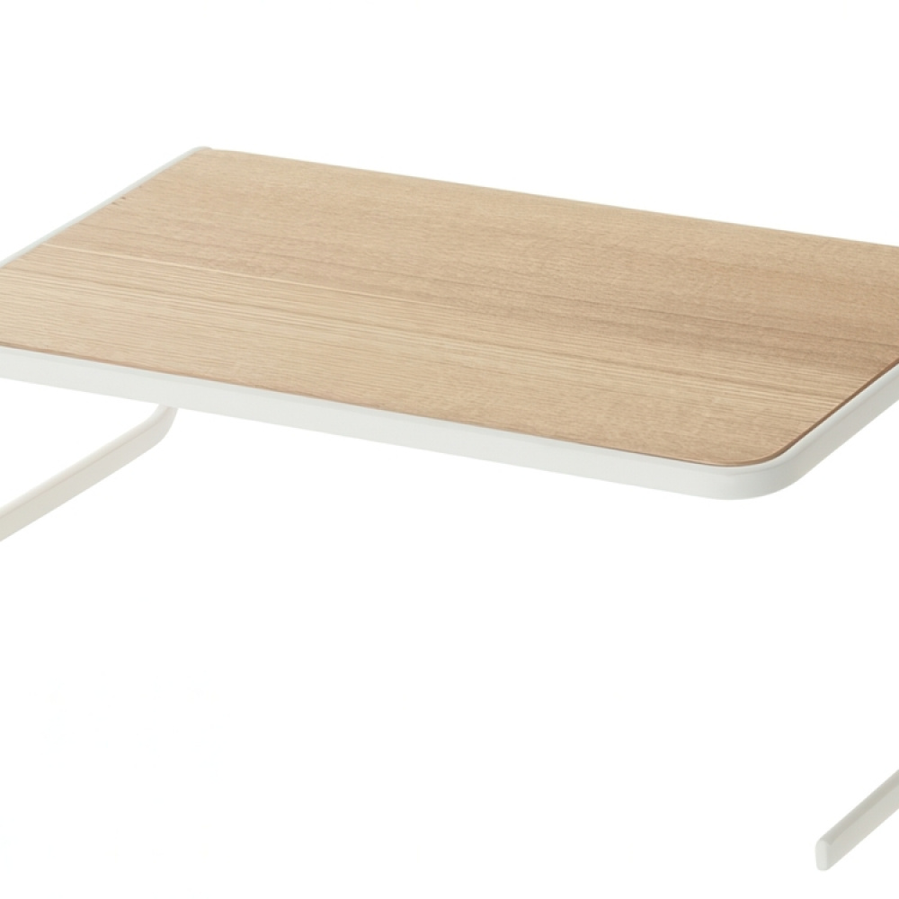 Dish storage, TOSCA, Yamazaki, 26,5 x 19,5 x H 9 cm White / Wood in the group Storage / Kitchen storage / Kitchen cabinet organizers at SmartaSaker.se (41173)