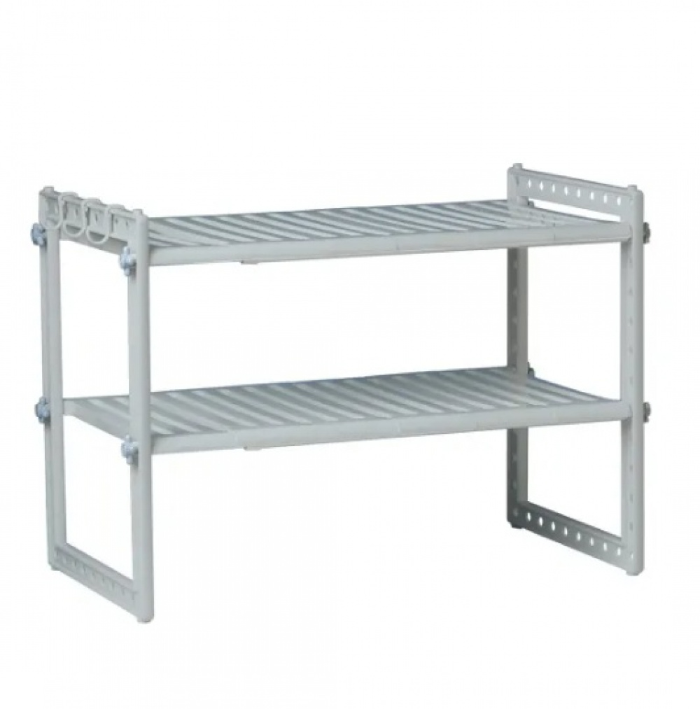 Under Sink Storage, Extendable 41 - 70, RAYEN, Light Grey in the group Storage / Kitchen storage / Kitchen cabinet organizers at SmartaSaker.se (41176)