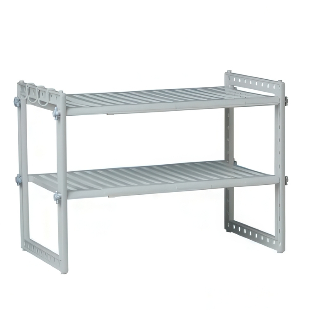 Under Sink Storage, Extendable 41 - 70, RAYEN, Light Grey in the group Storage / Kitchen storage / Kitchen cabinet organizers / Under sink storage at SmartaSaker.se (41176)