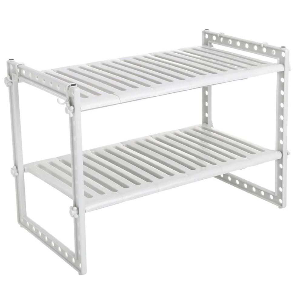 Under Sink Storage, Extendable 41 - 70, RAYEN, Light Grey in the group Storage / Kitchen storage / Kitchen cabinet organizers / Under sink storage at SmartaSaker.se (41176)