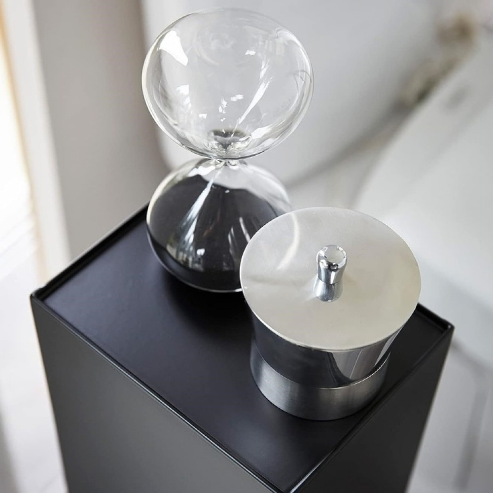 Shelf for toilet paper, TOWER SLIM TOILET RACK, 17 x 13 x H 70,5 cm, Black in the group Storage / Bathroom storage at SmartaSaker.se (41180)