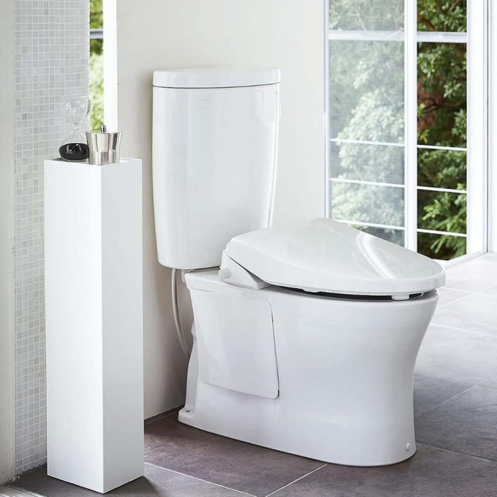 Shelf for toilet paper, TOWER SLIM TOILET RACK, 17 x 13 x H 70,5 cm, White in the group Storage / Bathroom storage at SmartaSaker.se (41181)