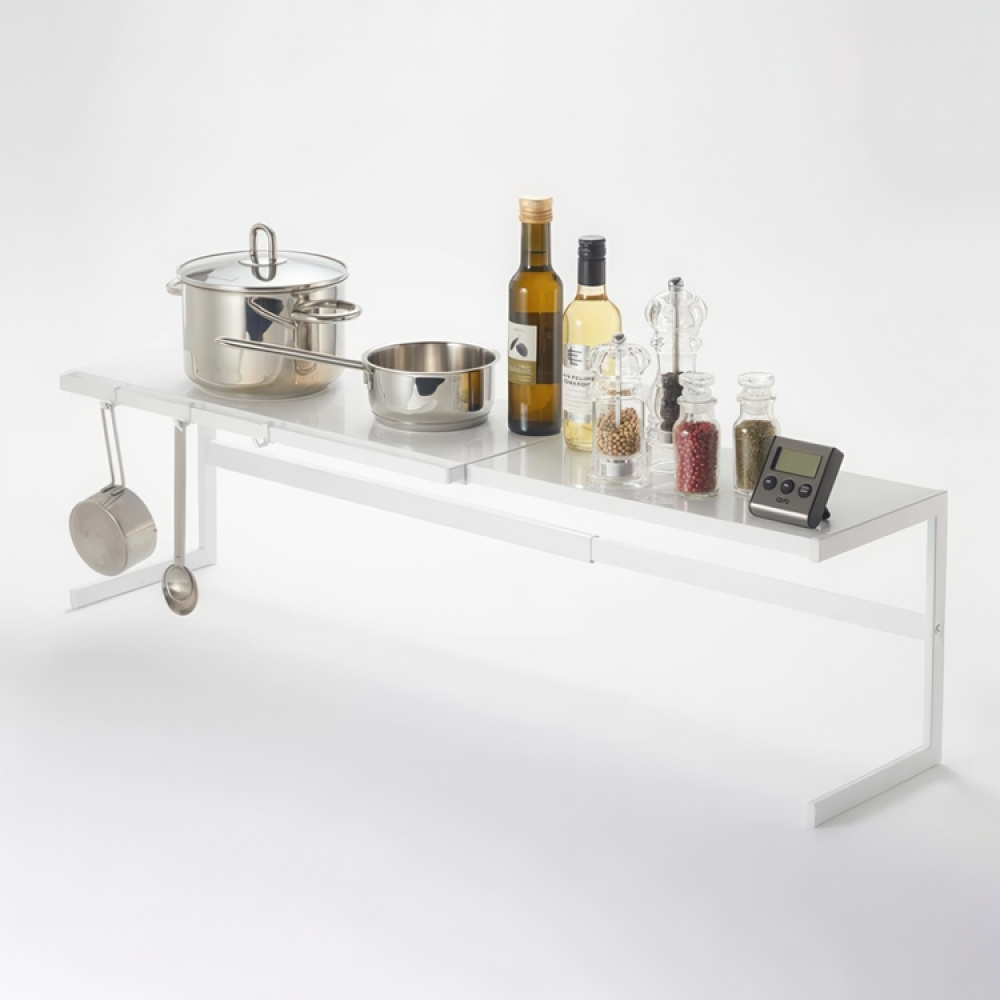 Shelf in Metal, TOWER EXPANDABLE KITCHEN RACK, Yamazaki in the group Storage / Kitchen storage / Kitchen cabinet organizers at SmartaSaker.se (41184)