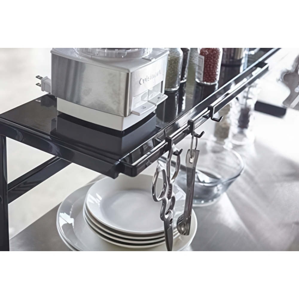 Shelf in Metal, TOWER EXPANDABLE KITCHEN RACK, Yamazaki in the group Storage / Kitchen storage / Kitchen cabinet organizers at SmartaSaker.se (41184)