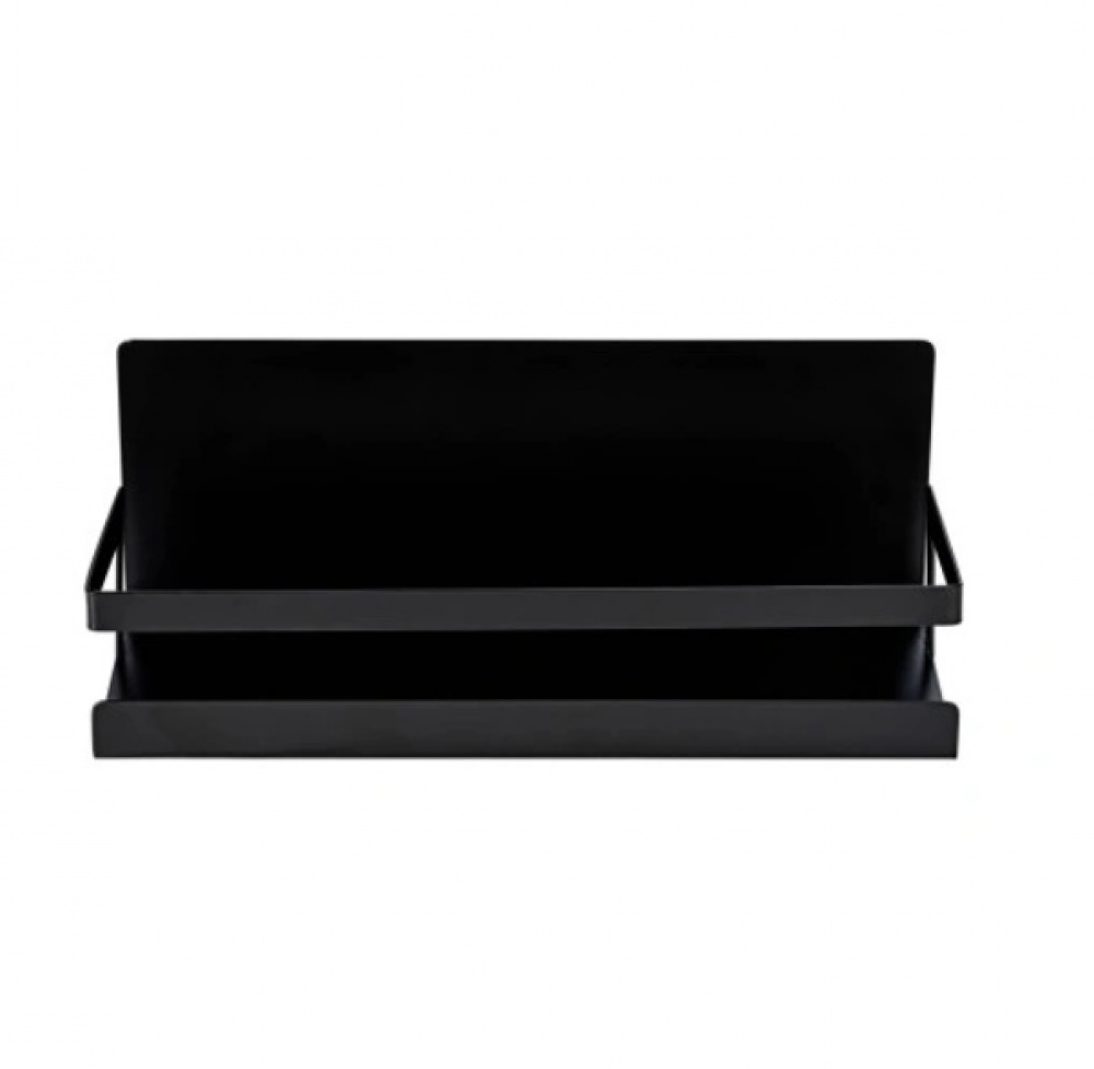 Shelf in sturdy metal, Magnetic / Adhesive, GEWÜRZREGAL, 30 x 11 x H 12 cm, Black in the group Storage / Magnets and adhesives / Magnetic storage at SmartaSaker.se (41185)