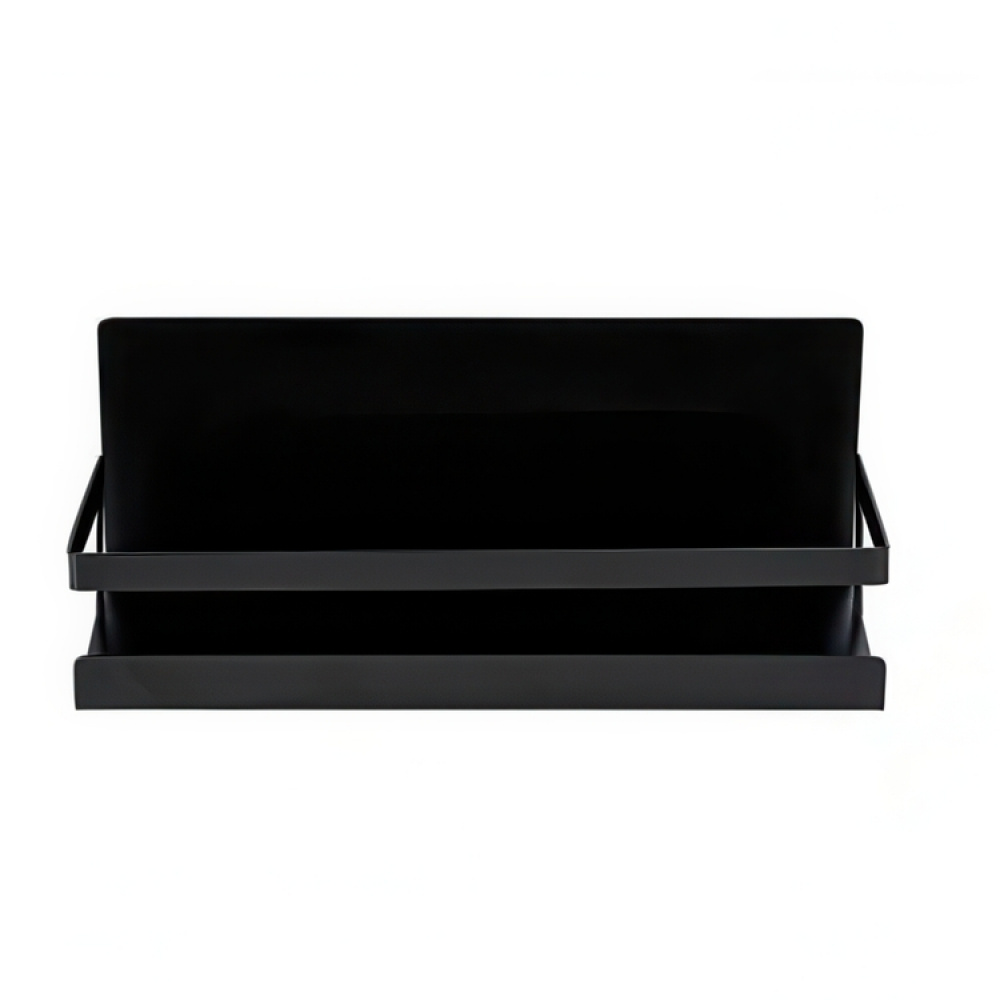 Shelf in sturdy metal, Magnetic / Adhesive, GEWÜRZREGAL, 30 x 11 x H 12 cm, Black in the group Storage / Magnets and adhesives / Magnetic storage at SmartaSaker.se (41185)