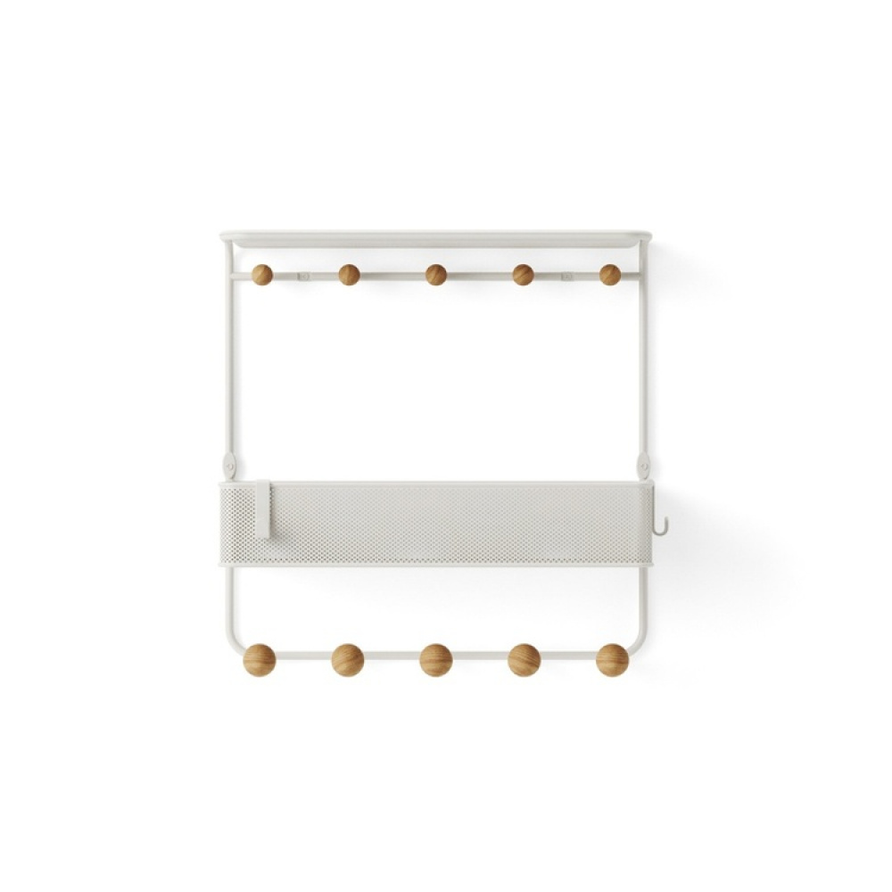 Wall shelf with hooks, Umbra in the group Storage / Hallway storage / Hooks and hangers at SmartaSaker.se (41187)