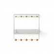 Wall shelf with hooks, Umbra