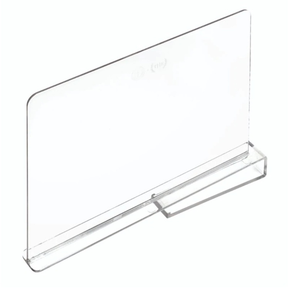 Shelf Divider, THE HOME EDIT SHELF DIVIDER, 30,5 x H 23 cm, Transparent in the group Storage / Wardrobe storage at SmartaSaker.se (41190)