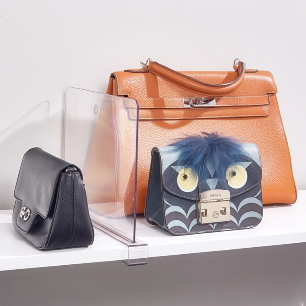 Shelf Divider, THE HOME EDIT SHELF DIVIDER, 30,5 x H 23 cm, Transparent in the group Storage / Wardrobe storage at SmartaSaker.se (41190)