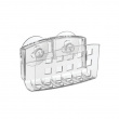 Sink caddy with suction cups, SINKWORKS SPONGE HOLDER, Clear