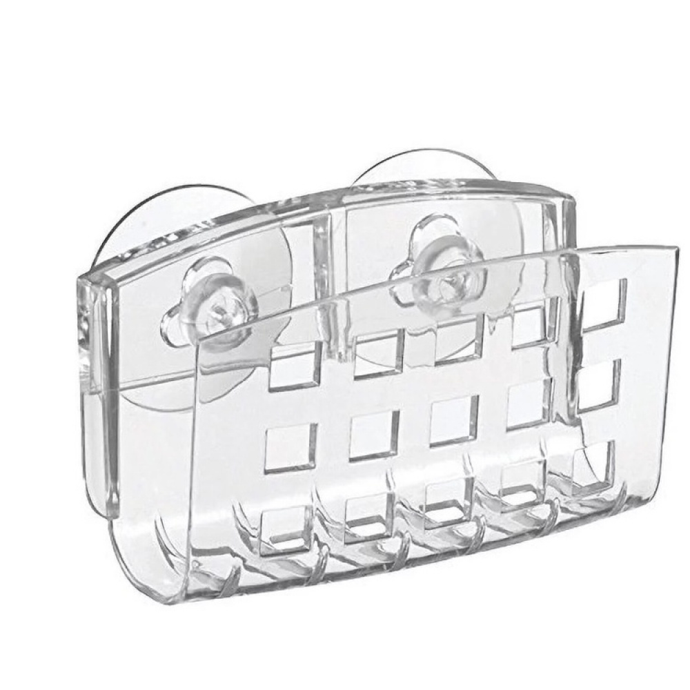 Sink caddy with suction cups, SINKWORKS SPONGE HOLDER, Clear in the group Storage / Kitchen storage / Dish racks and sink accessories at SmartaSaker.se (41199)