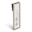 Pockets for labels, Metal, Set of 4, BIGSO VERTICAL LABEL HOLDER, 2,3 x H 6,8 cm, Soft gold Pockets for labels, Metal, Set of 4, BIGSO VERTICAL LABEL HOLDER, 2,3 x H 6,8 cm, Soft gold