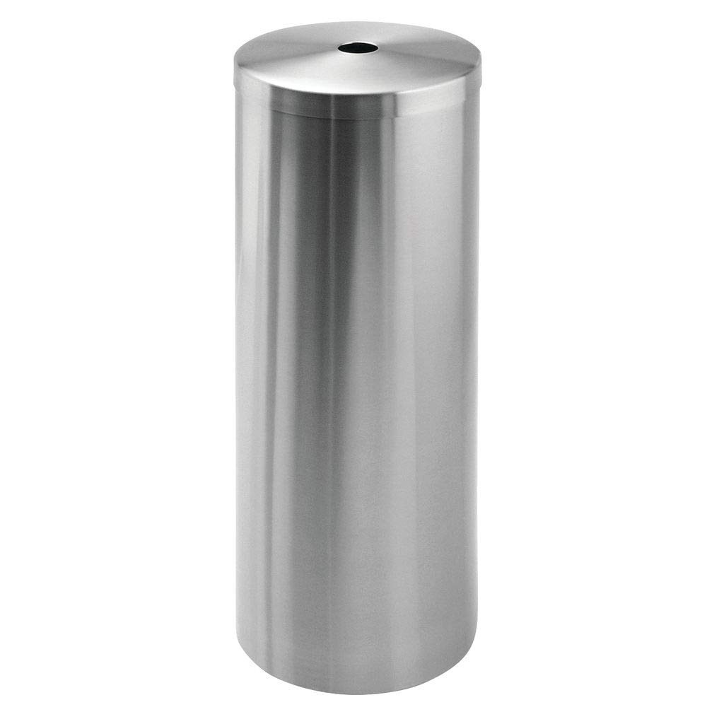 Toilet paper reserve canister, FORMA, Ø 13,5 x H 35 cm, Stainless Steel in the group Storage / Bathroom storage at SmartaSaker.se (41205)