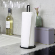 Holder for paper towels, SCHWARZ, Black Holder for paper towels, SCHWARZ, Black
