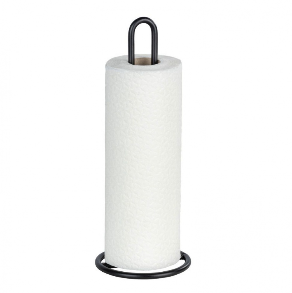 Holder for paper towels, SCHWARZ, Black in the group Storage / Kitchen storage at SmartaSaker.se (41207)