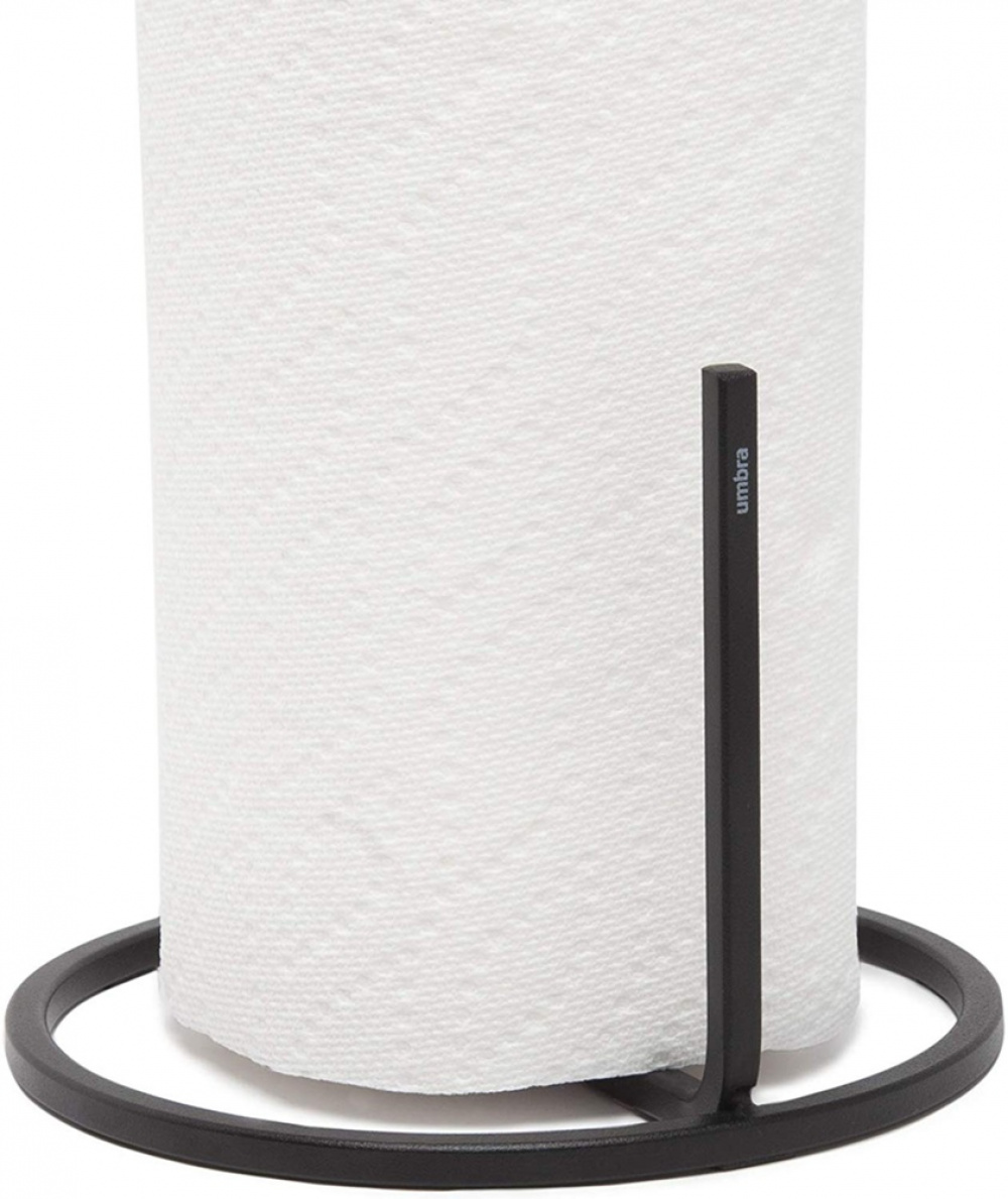 Holder for paper towels, SQUIRE, Umbra, Black in the group Storage / Kitchen storage at SmartaSaker.se (41209)