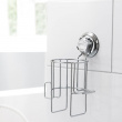 Holder for Hairdryer, Suction Cup Mounting, BESTLOCK, Silver Holder for Hairdryer, Suction Cup Mounting, BESTLOCK, Silver