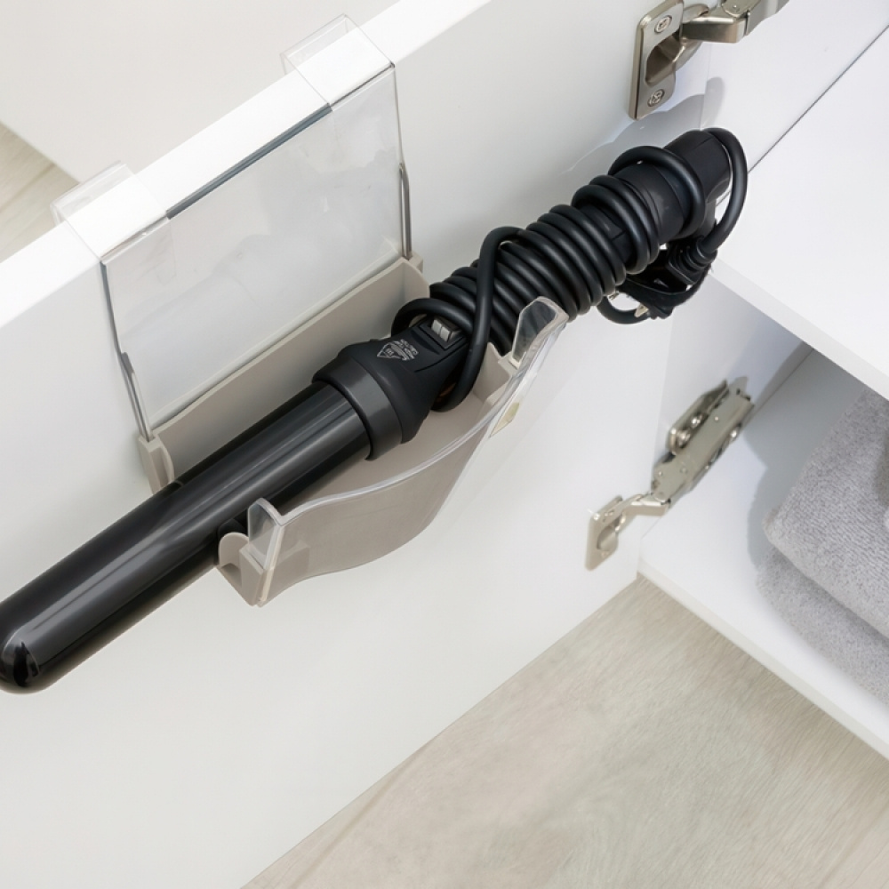 Organizer, Over Door, THE HOME EDIT HANGING HAIR TOOL, Clear / Grey in the group Storage / Bathroom storage at SmartaSaker.se (41215)