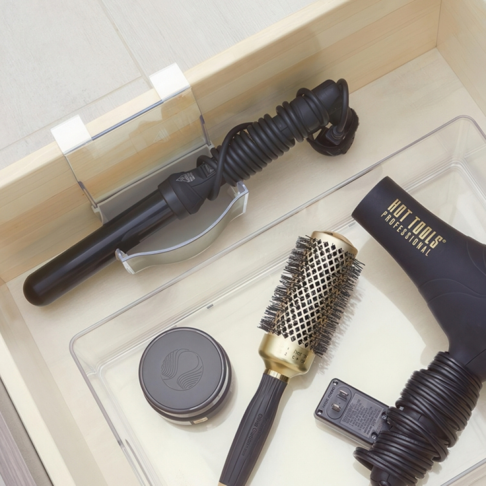 Organizer, Over Door, THE HOME EDIT HANGING HAIR TOOL, Clear / Grey in the group Storage / Bathroom storage at SmartaSaker.se (41215)